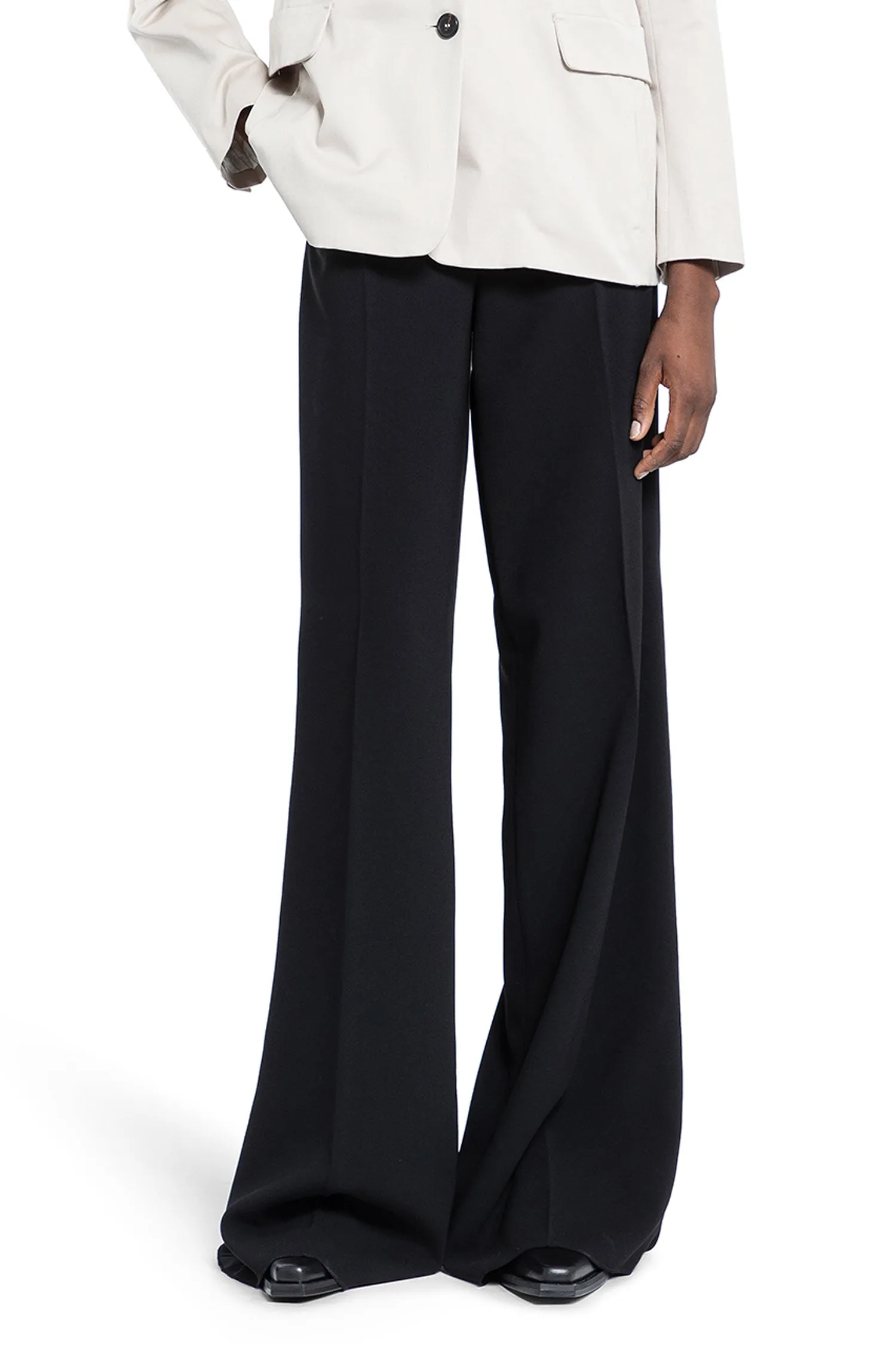 MAX MARA WOMAN BLACK TROUSERS