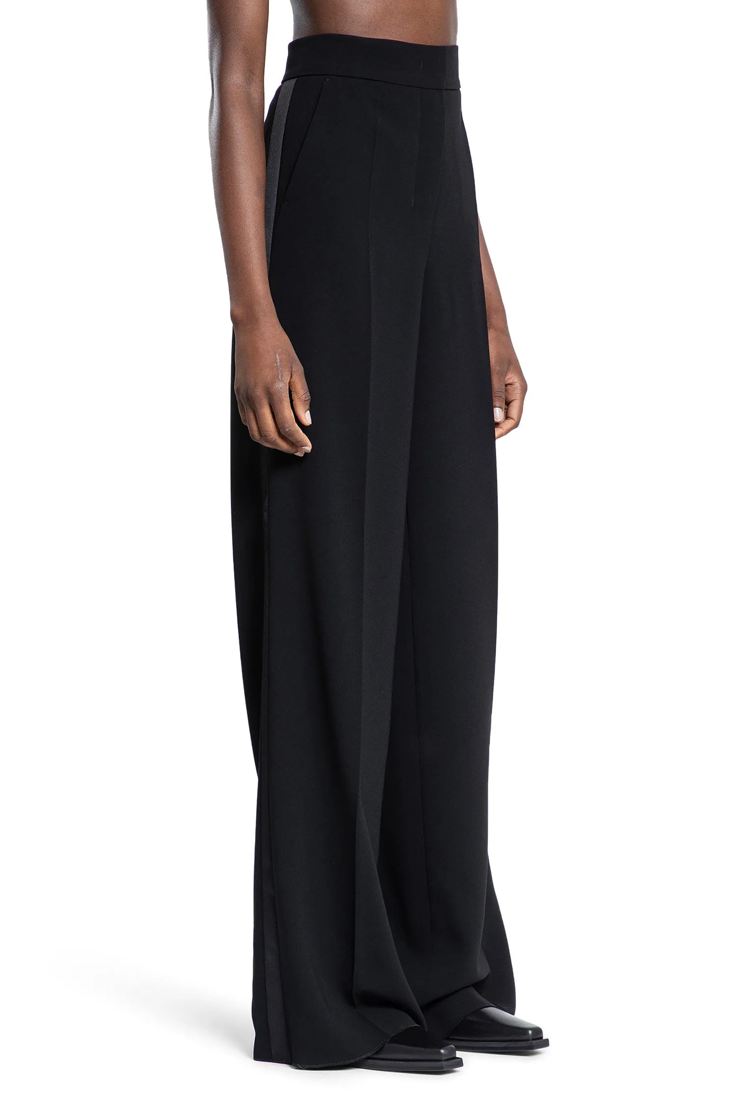 MAX MARA WOMAN BLACK TROUSERS