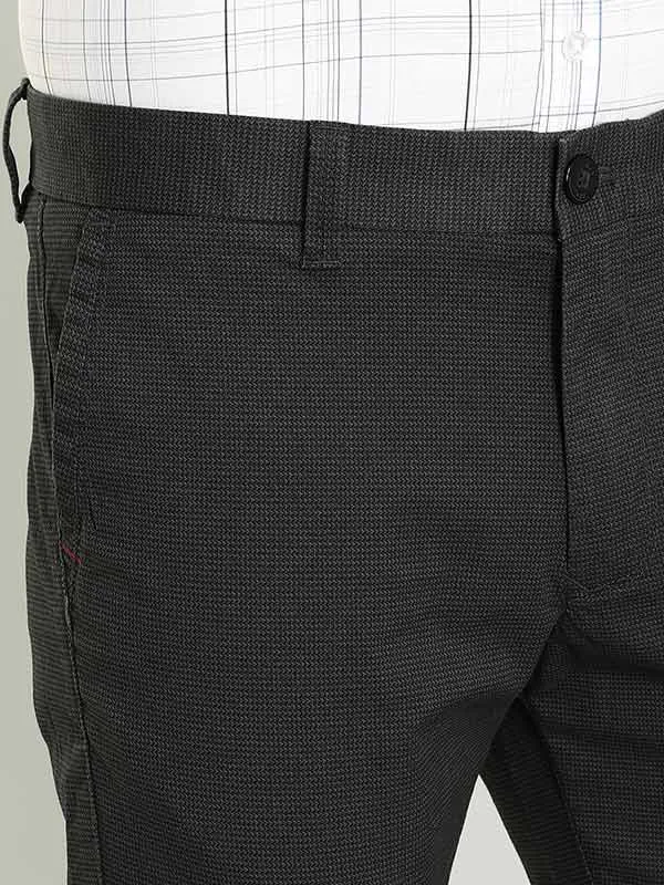 Men Brooklyn Fit Cotton Blend Trouser