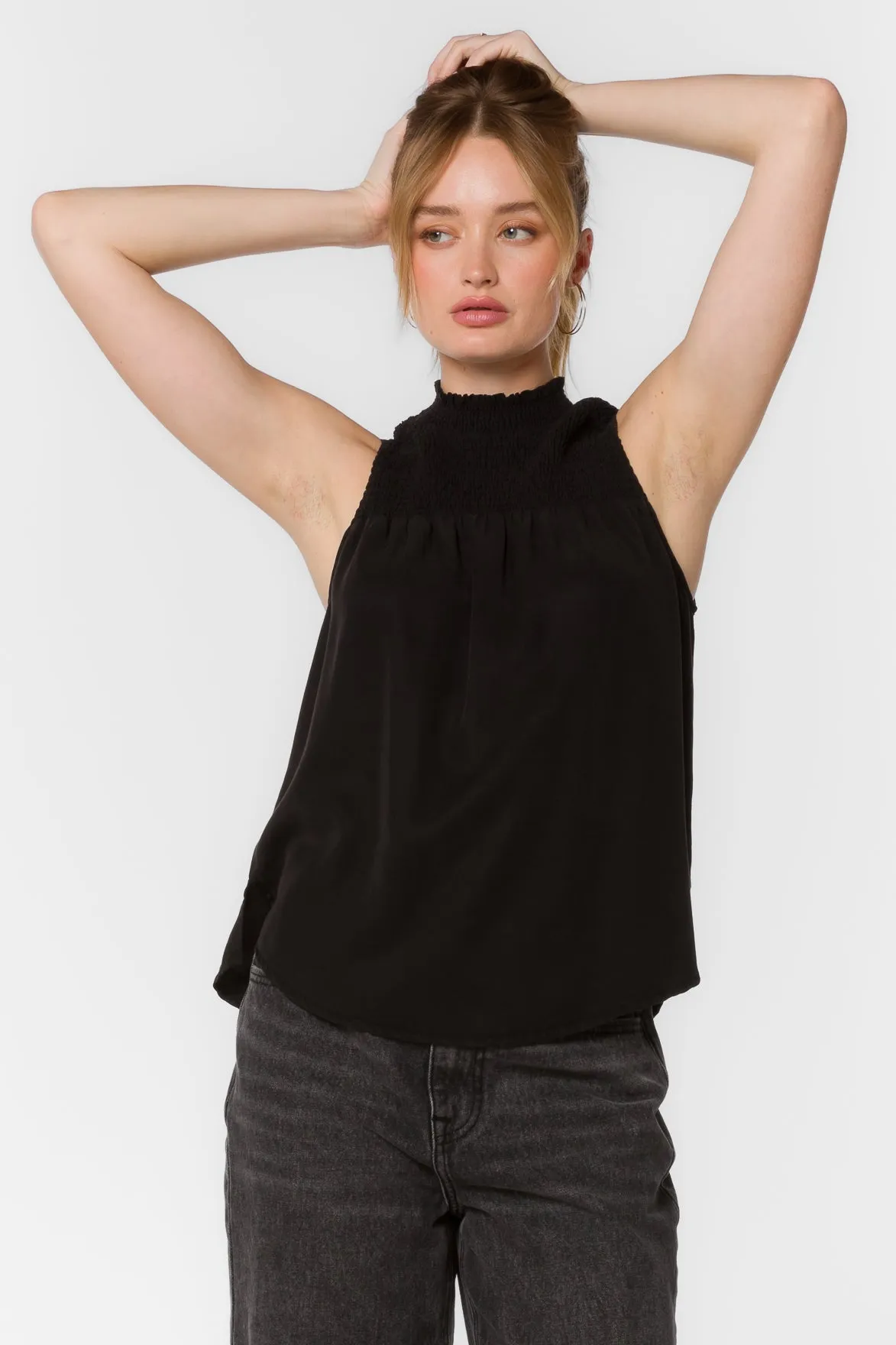 Naveen Black Blouse