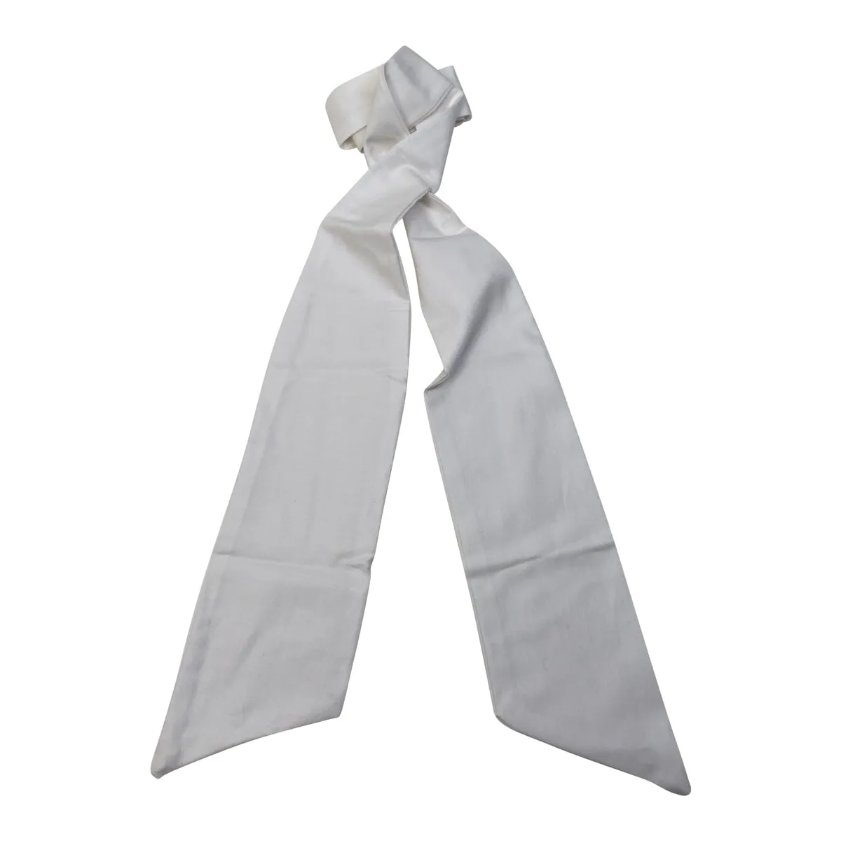 Nunn Finer 'Easiest Yet' Stock Tie in White - Small