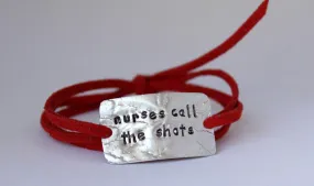 Nurses Call The Shots, Wrap Bracelet