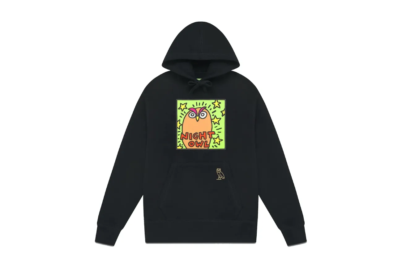 OVO x Keith Haring Hoodie Black