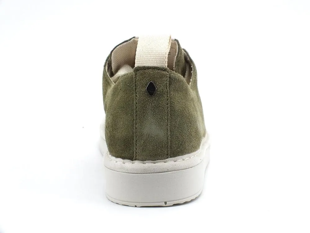 PAN CHIC Sneaker Low Cut Sneaker Donna Olive Pearlgrey P01W14001S8