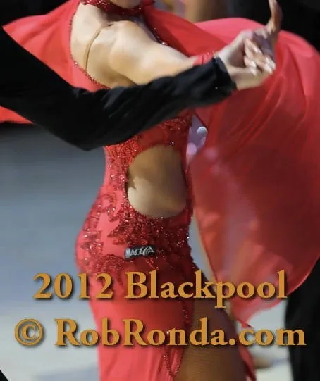 Passionate Red Latin Dress