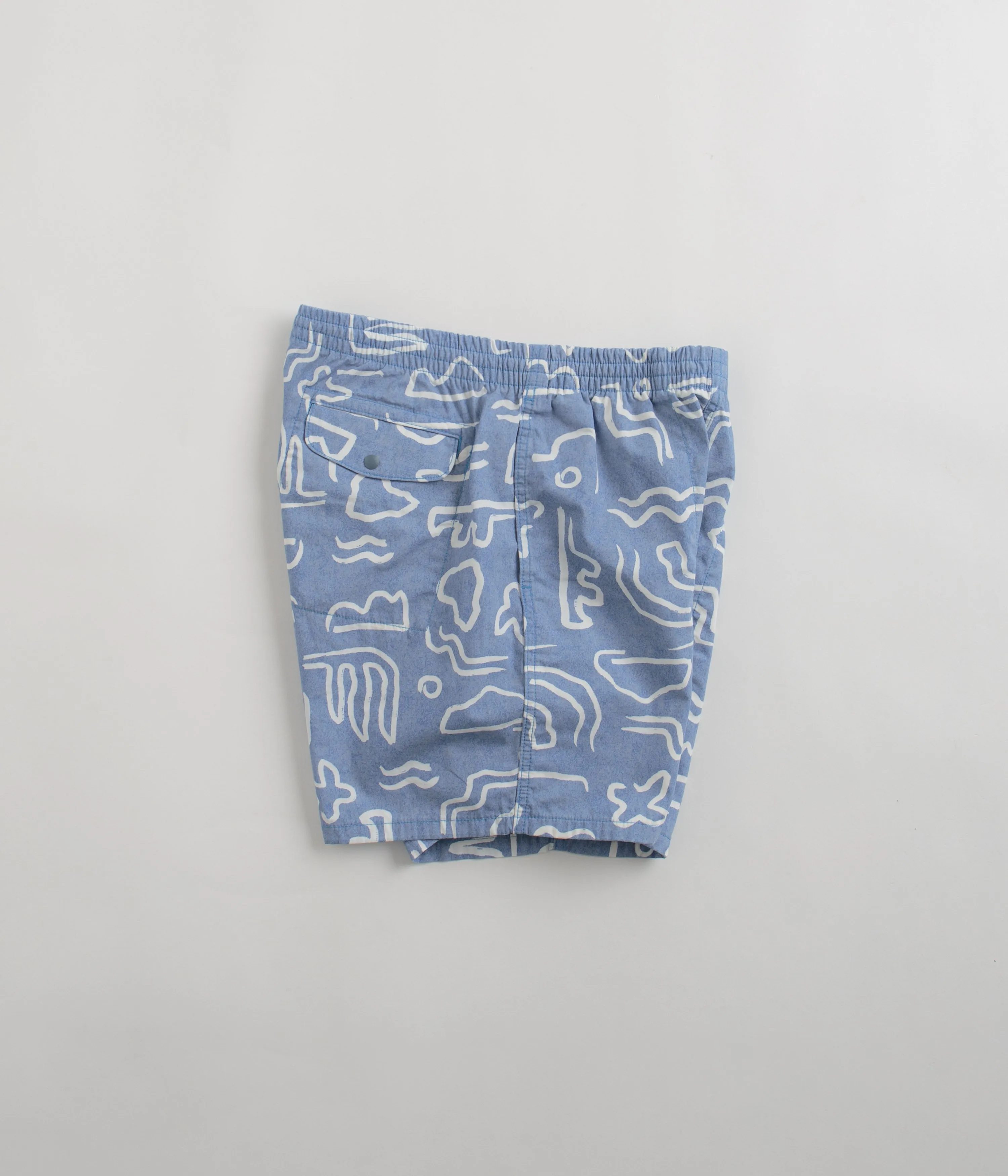 Patagonia Funhoggers Shorts - Channel Islands: Vessel Blue