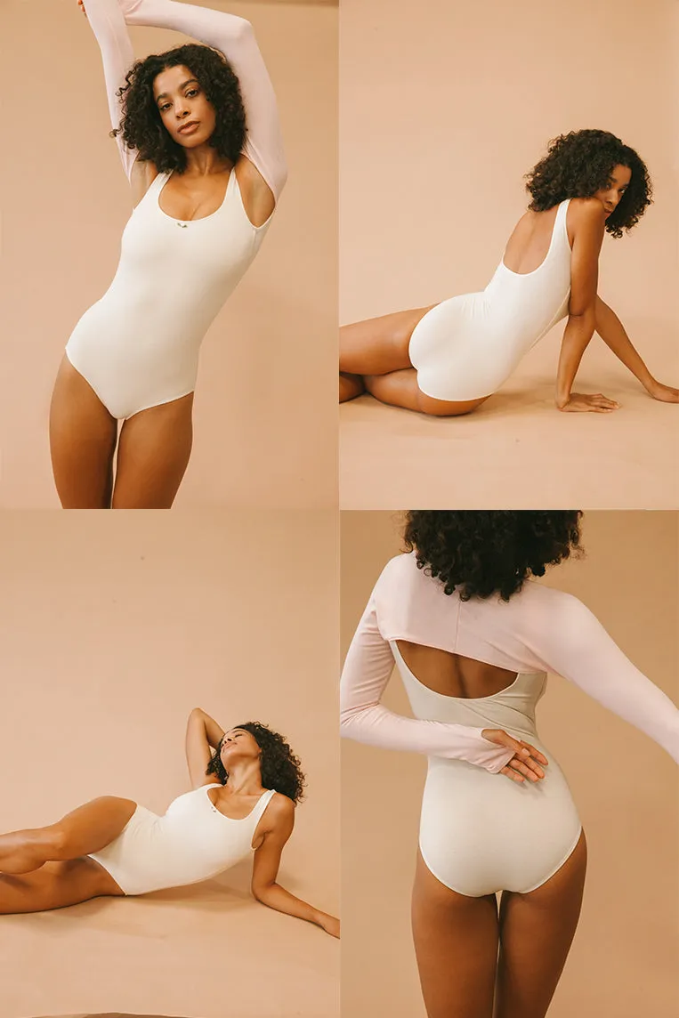 PERFECT SCOOP BODYSUIT IN BODY BUTTER