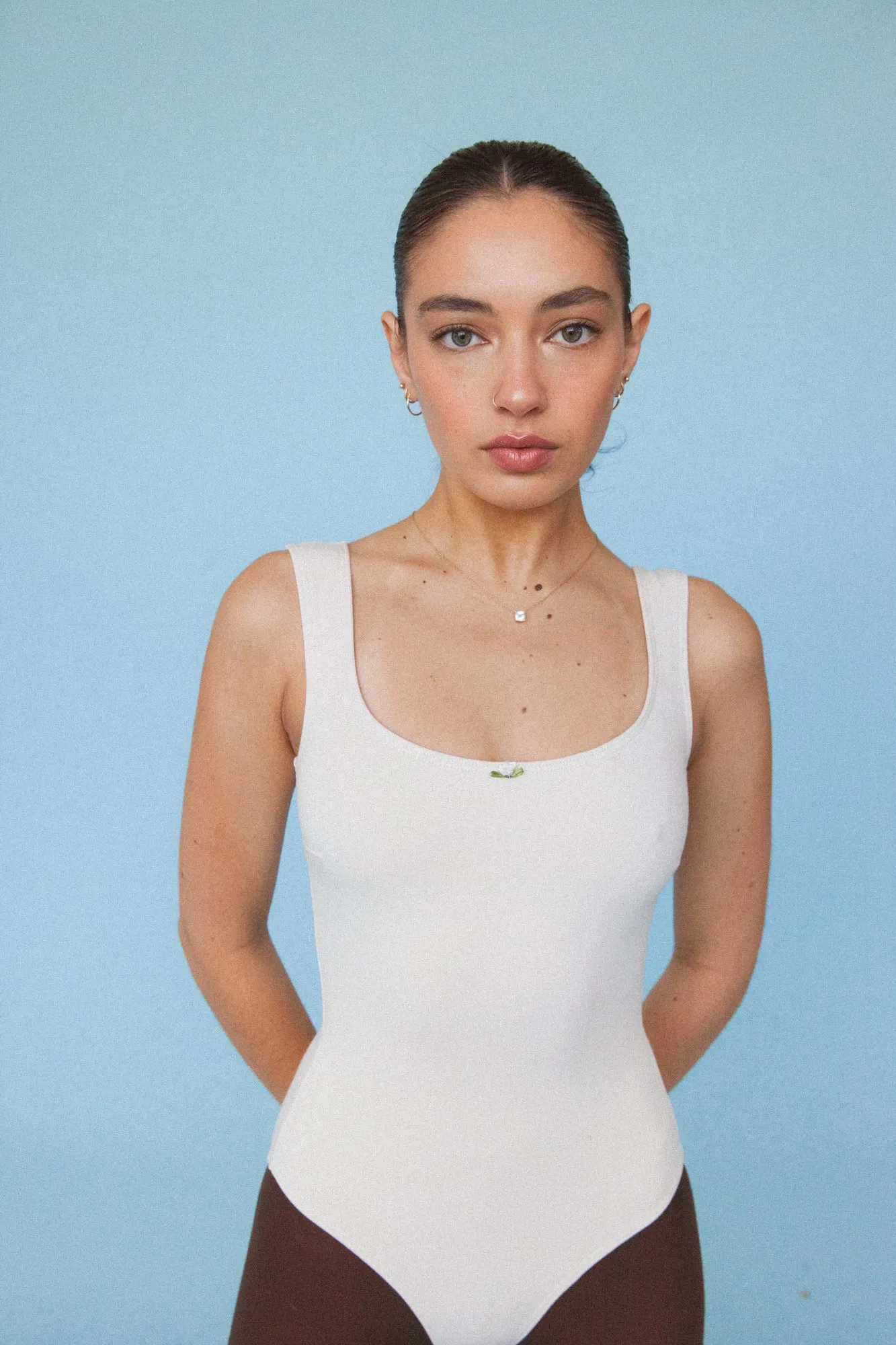 PERFECT SCOOP BODYSUIT IN BODY BUTTER