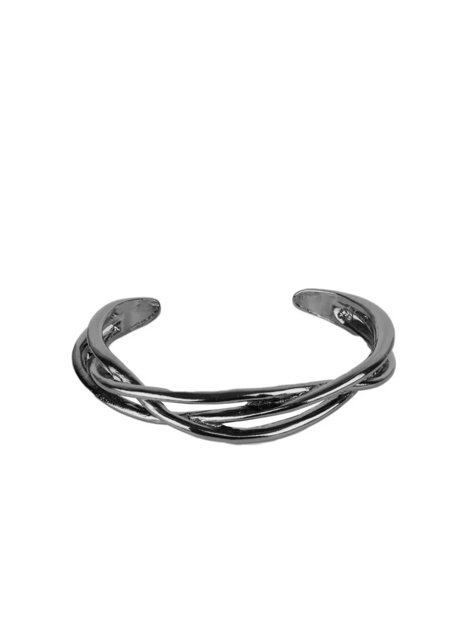 PLAIT Tectonics Black Bracelet