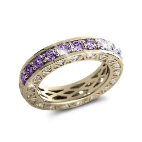 Portofino Amethyst Eternity Ring