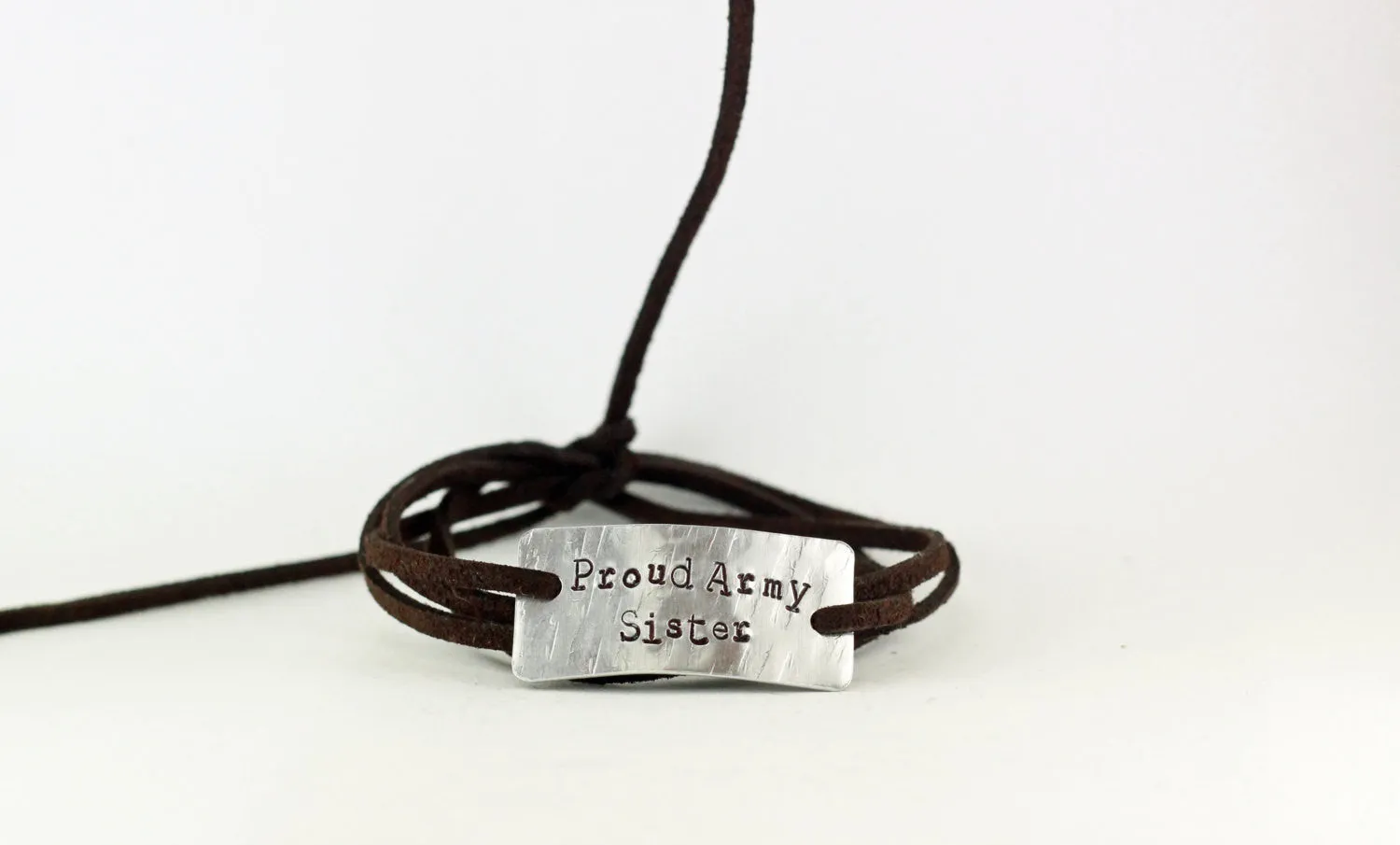 Proud Army Sister, Wrap Bracelet