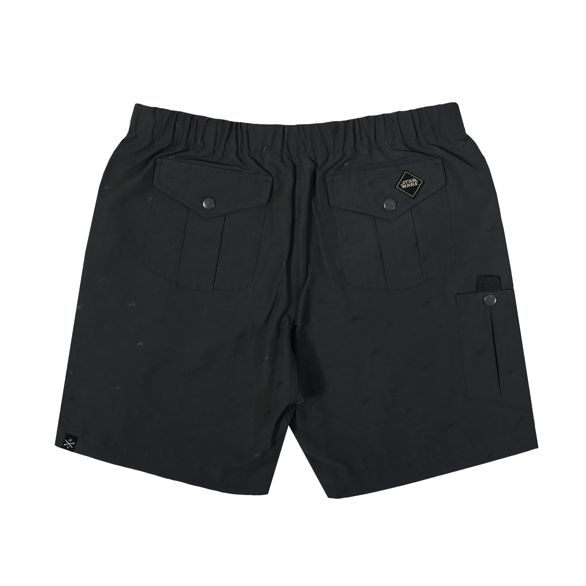 Rebel X-Wing Grey Belted Cargo Shorts