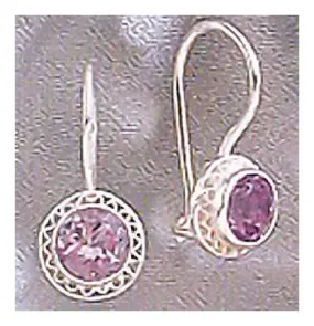 Regina Amethyst Earrings