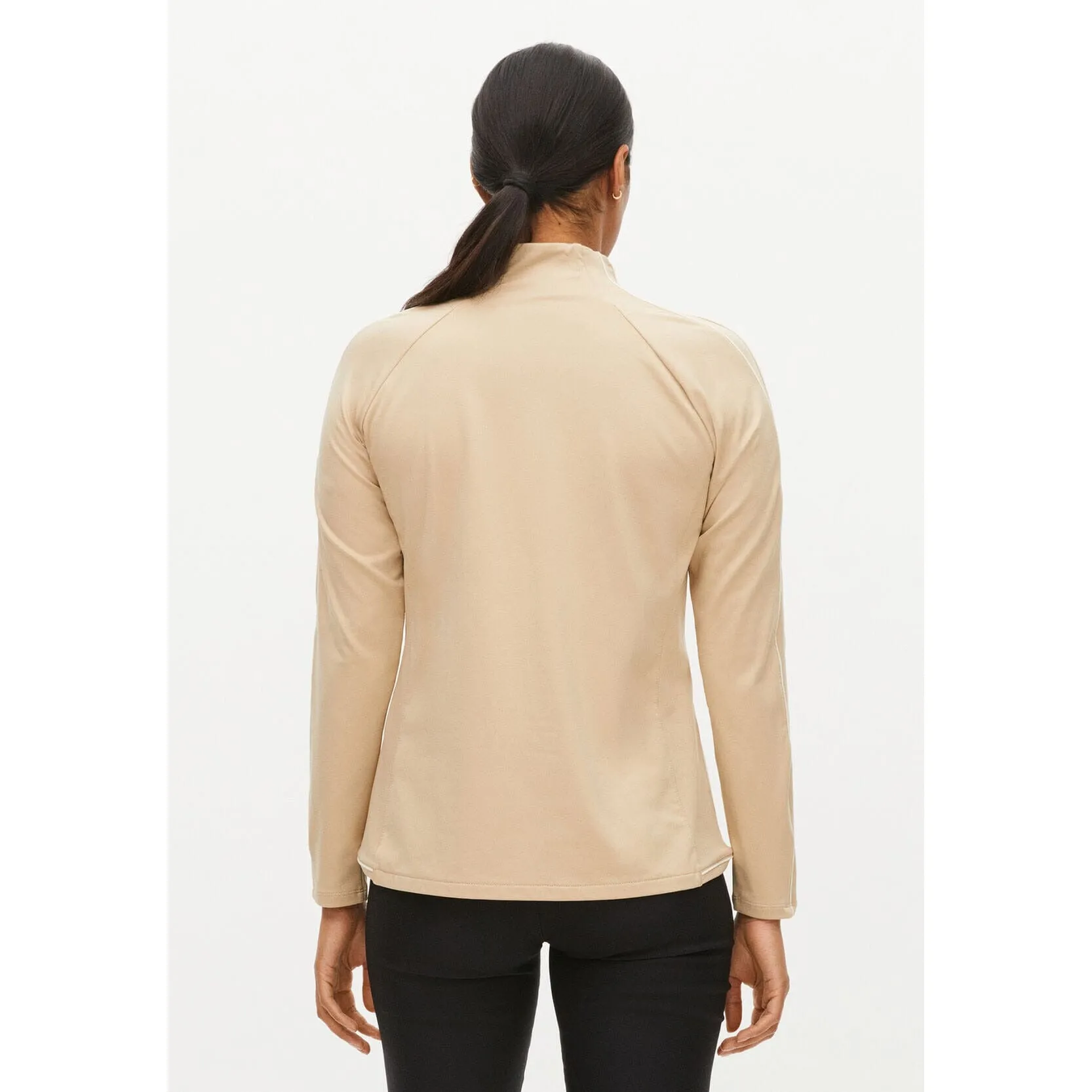 Rhnisch Serena sweat half zip, Safari