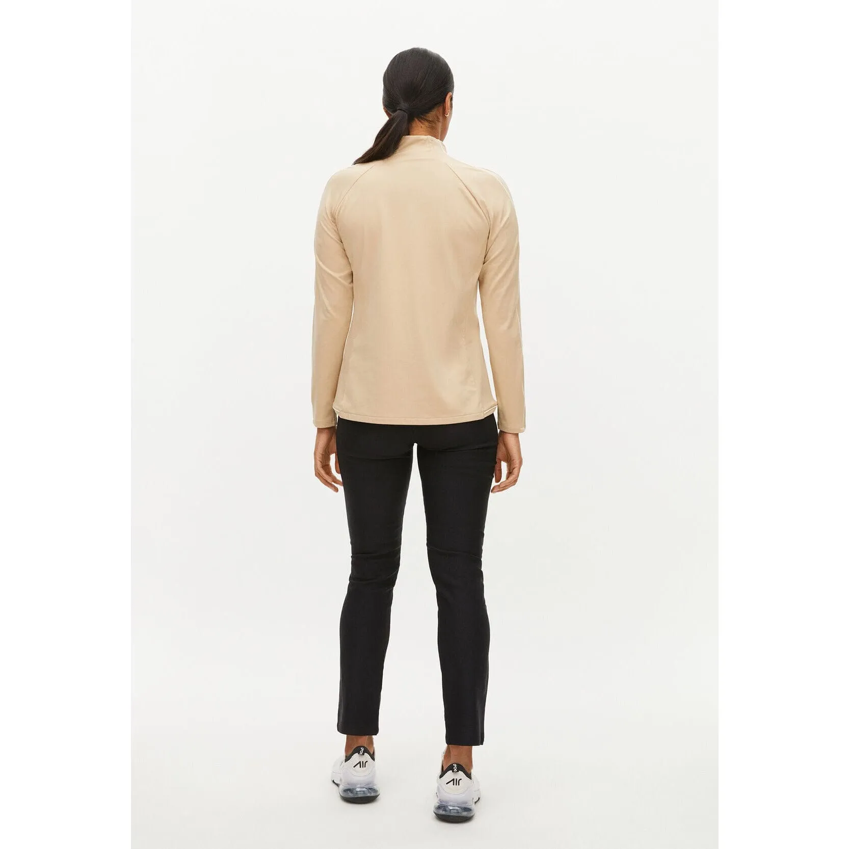 Rhnisch Serena sweat half zip, Safari