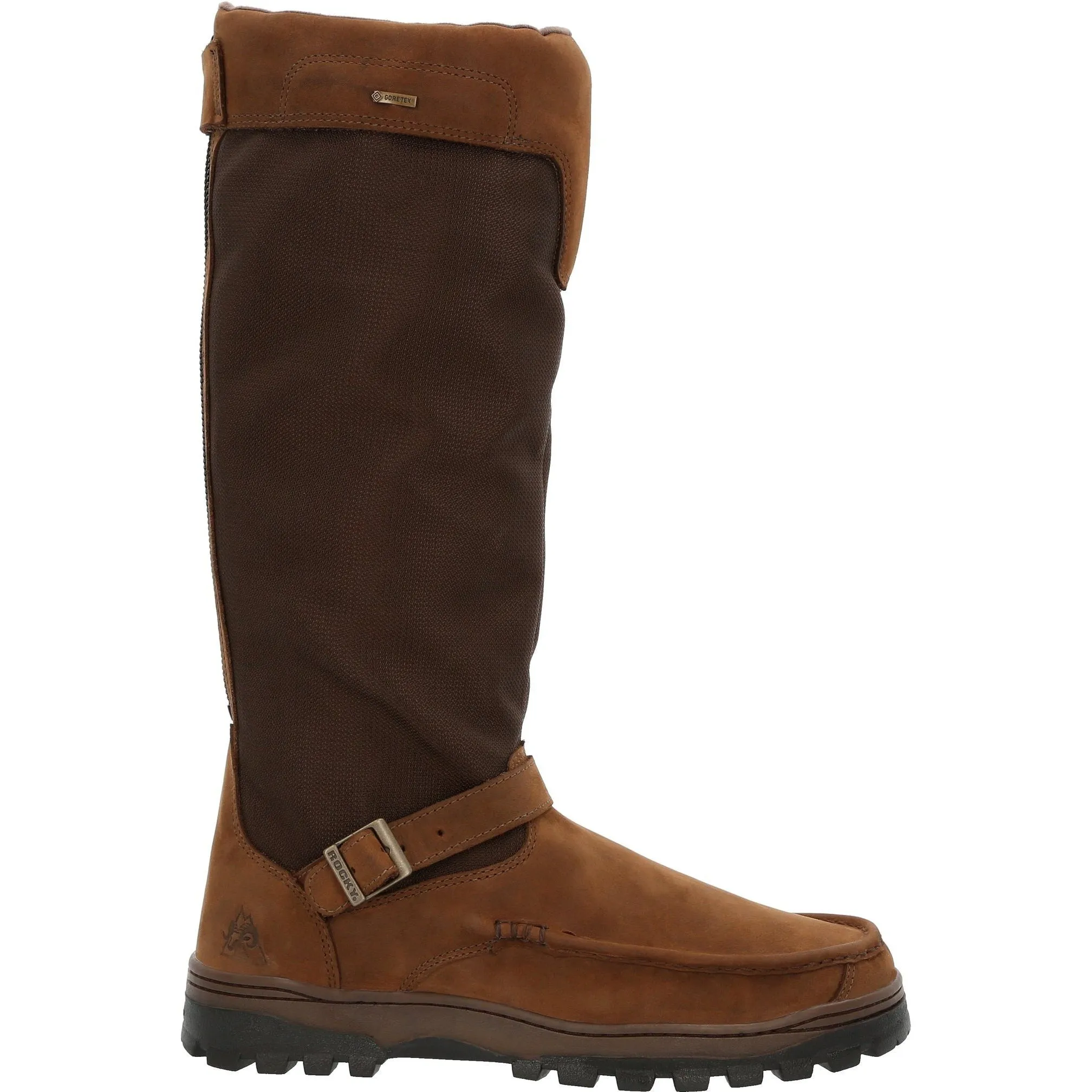 Rocky Men's Outback GORE-TEX 16" WP Outdoor Snake Boot- Brown- RKS0550