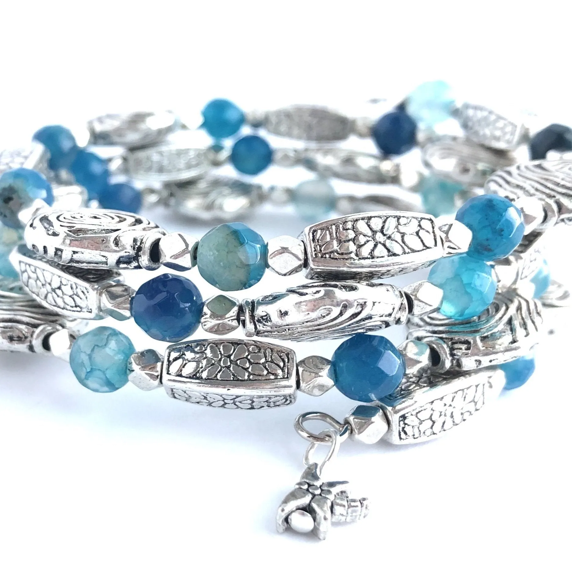 Sea Swirl Wrap Bracelet