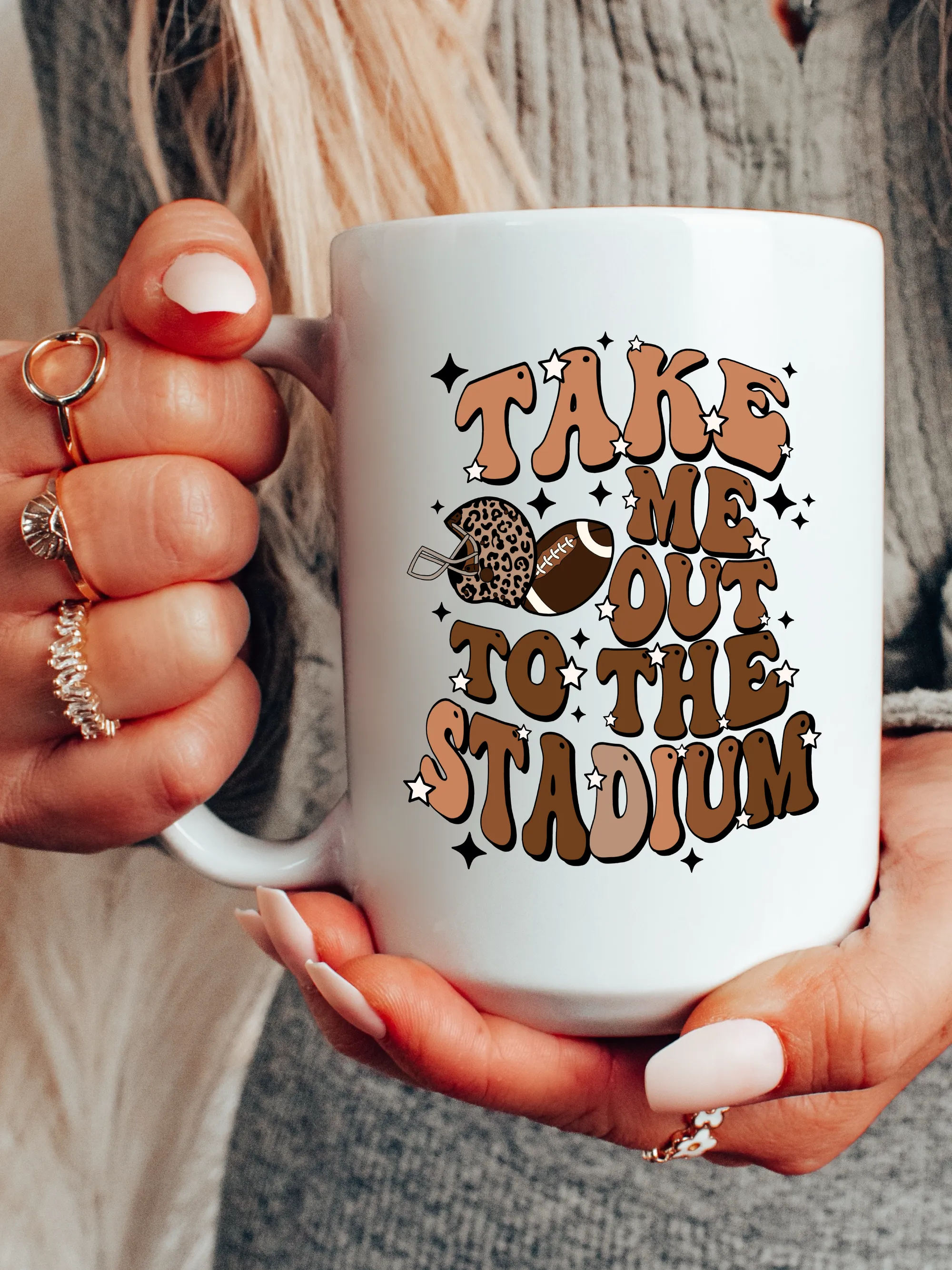 Take Me Out To The Stadium Mug