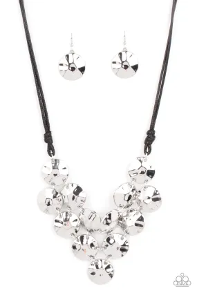 Token Treasure - Black - Paparazzi Necklace