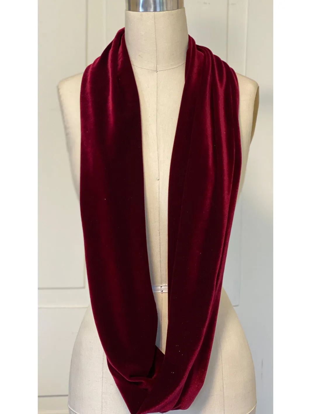 Velvet Infinity Scarf