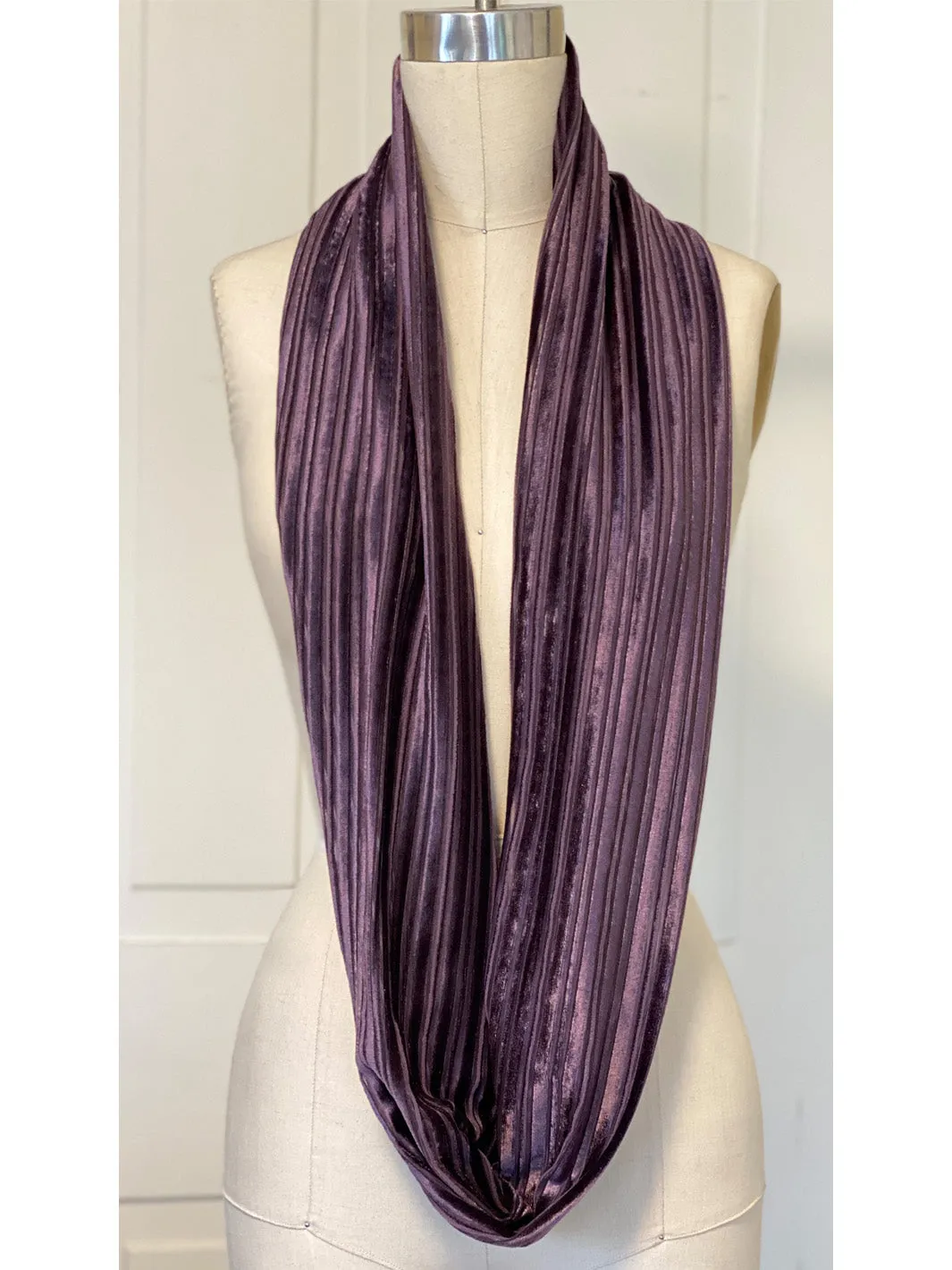 Velvet Infinity Scarf