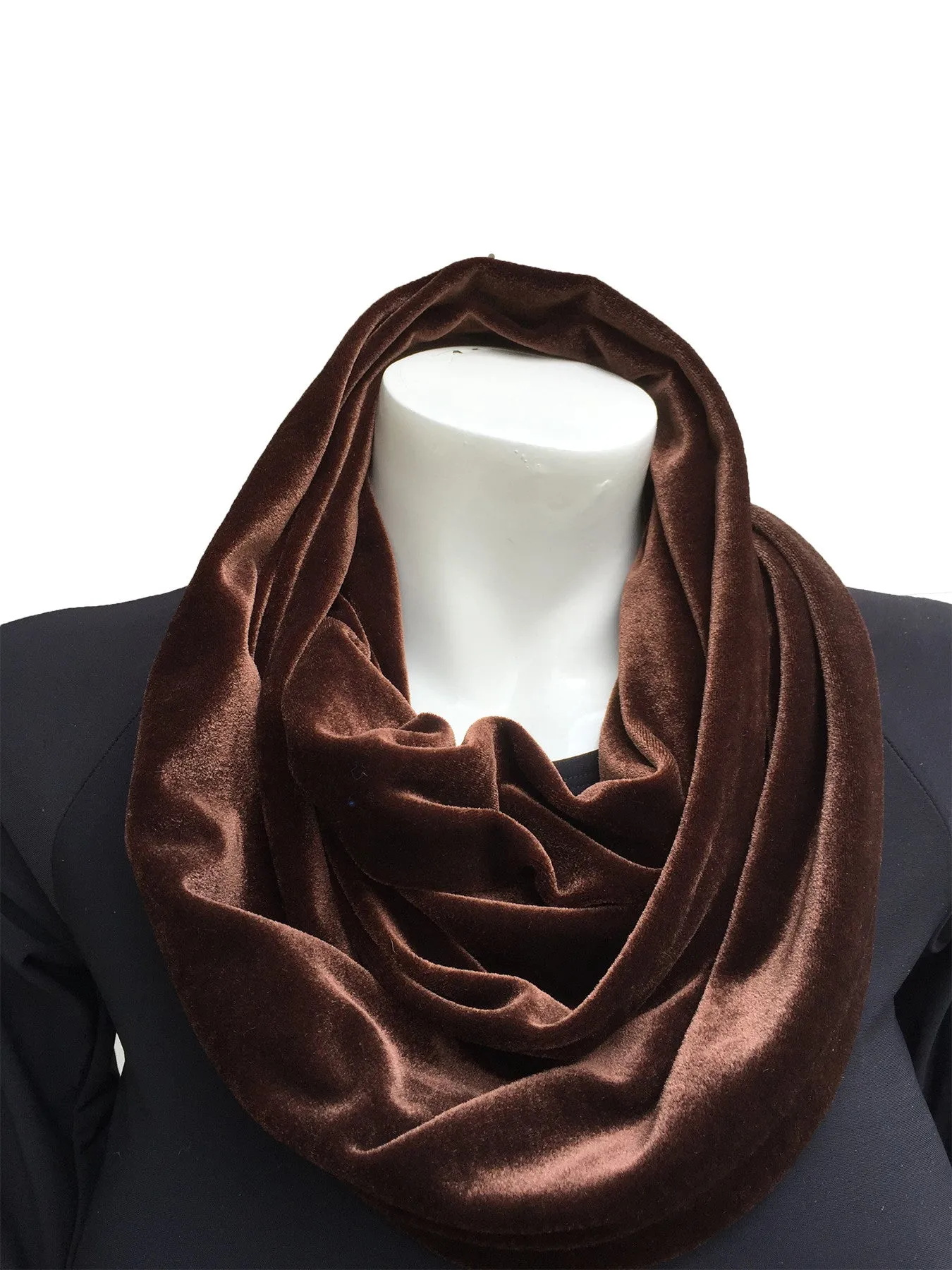 Velvet Infinity Scarf