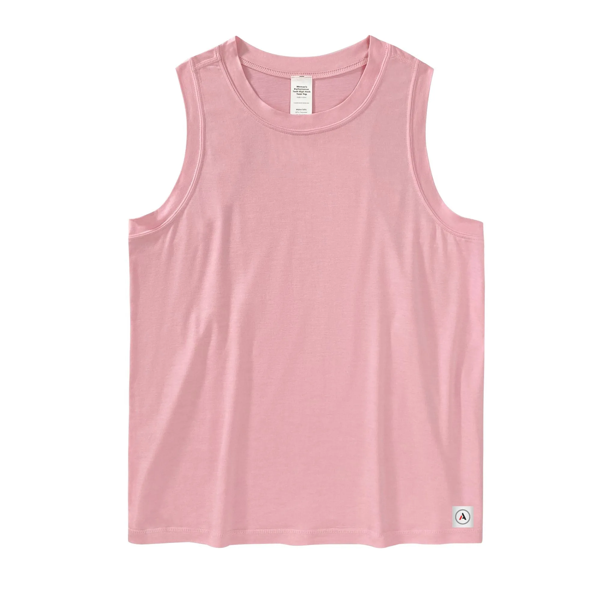 Women's High Neck Crop Tank