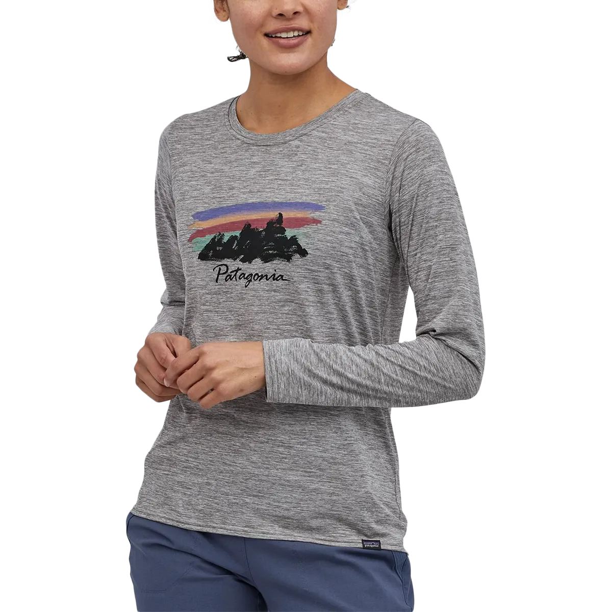 Women's Long Sleeve Capilene Cool Daily Graphic Shirt